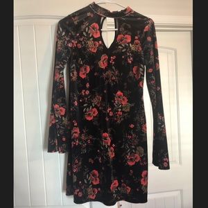 Little Black (Floral) Dress